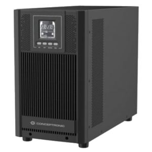 UPS CONCEPTRONIC ZEUS52E3K 3000VA/2700W TOWER -HID USB COMMUNICATION-EPO- CAPACITÀ DELLA BATTERIA 72V - 12V/9AH 4P IE