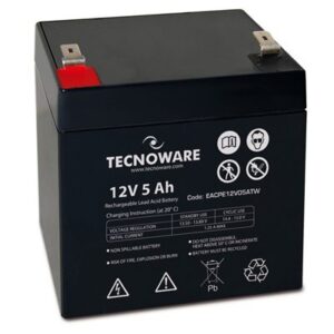 BATTERIA X UPS/ANTIFURTI/ETC. 12V5.0AH TECNOWARE - EACPE12V05ATWB - CM. 90X70X102+5 (LXPXH) ERMETICA AL PIOMBO