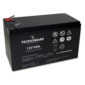 BATTERIA X UPS/ANTIFURTI/ETC. 12V9.0AH TECNOWARE - EACPE12V09ATWP - CM. 151X65X94+5 (LXPXH) ERMETICA AL PIOMBO