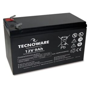 BATTERIA X UPS/ANTIFURTI/ETC. 12V9.0AH -LONG LIFE- TECNOWARE - EACPE12V09ATWL - GARANZIA 24M