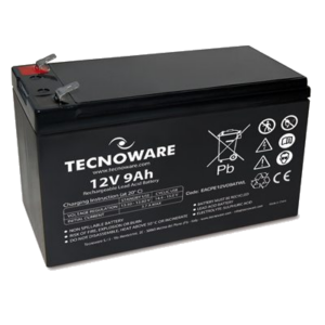 BATTERIA X UPS/ANTIFURTI/ETC. 12V9.0AH -LONG LIFE- TECNOWARE - EACPE12V09ATWL - GARANZIA 24M