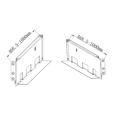 STAFFE A SCORRIMENTO X BATTERY BANK HIKVISION R SERIES UPS RACK SLIDE 4-POST (314001588)