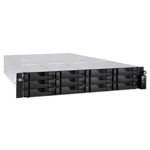NAS ASUSTOR AS6512RD X 12SLOT 3.5"/2.5"-NO HD- RACK 2U RIDOND.-QC 2,1GHZ-8GB DDR42P 2.5G 2P GLAN-1 PCIE GEN3 SLITTE GAR.3Y