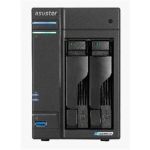 NAS ASUSTOR AS6702T V2 X 2HDD/SSD 3.5"/2.5"SATA3 6GB/S -NO HD- QC 2.0GHZ-4GB DDR4-2P 5G-4XM.2 NVME 1P USB3.2 TYPE A-GAR.3 ANNI