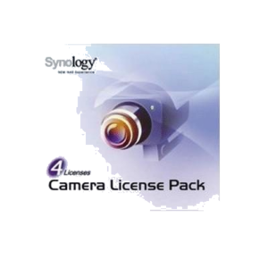 CAMERA DEVICE LICENSE SYNOLOGY PACK 4 (4 LICENZE) CARTACEA