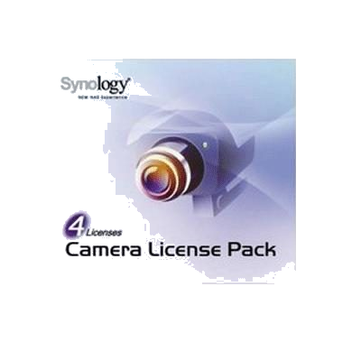 CAMERA DEVICE LICENSE SYNOLOGY PACK 4 (4 LICENZE) CARTACEA