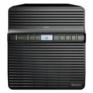 NAS SYNOLOGY DS423 X 4HD SATA2-SENZA DISCHI-CPU QUAD-CORE REALTEK RTD-DDR4 2GB-2P GIGA-