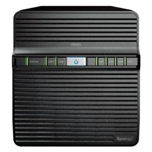 NAS SYNOLOGY DS423 X 4HD SATA2-SENZA DISCHI-CPU QUAD-CORE REALTEK RTD-DDR4 2GB-2P GIGA-