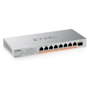 SWITCH 8P 2.5GBE POE ZYXEL XMG-108HP-EU0101FUNMANAGED 1P 10GBE SFP+ DESKTOP FINO:31/03