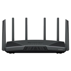 WIRELESS ROUTER SYNOLOGY RT6600AXTRI-BAND WI-FI 6 2.4 GHZ/5 GHZ/5 GHZ 1P WAN 1P GBE 1P 2.5GB