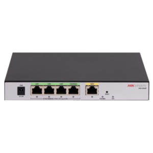 CONTROLLER HIKVISION DS-3WG105GP-SI 1P WAN GIGABIT, 4P LAN POE GIGABIT 1P LAN POE 32AP, 58W -100 UTENTI FINO:31/03