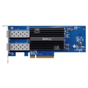 SCHEDA DI INTERFACCIA DI RETE 10GBE SFP + SYNOLOGY E10G30-F2 A DOPPIA PORTAPER SERIE FSXX-,SAXX,UC3200,RSXXXXS+,RSXXXXS,