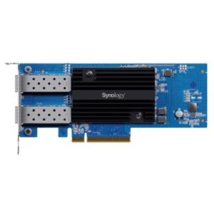 SCHEDA DI INTERFACCIA DI RETE SYNOLOGY E25G30-F2 A DOPPIA PORTA25GBE SFP28 PER SER.FSXX-,SAXX,UC3200,RSXXXXS+,RSXXXXS,HDXX