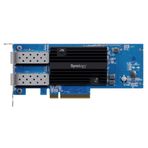 SCHEDA DI INTERFACCIA DI RETE SYNOLOGY E25G30-F2 A DOPPIA PORTA25GBE SFP28 PER SER.FSXX-,SAXX,UC3200,RSXXXXS+,RSXXXXS,HDXX