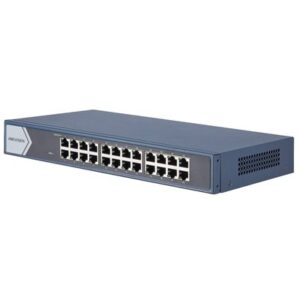SWITCH 24P LAN GIGABIT HIKVISION DS-3E0524-E(B) 48GBPS 240 VAC 18W - UNMANAGED FINO:31/03