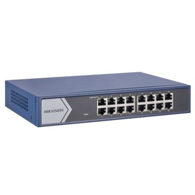 SWITCH 16P LAN GIGABIT HIKVISION DS-3E1516-EI 16P RJ45- L2 SMART MANAGED