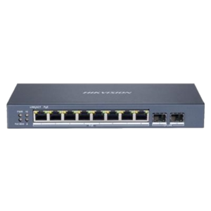 SWITCH 10P LAN GIGABITPOE HIKVISION DS-3E1510P-SI 8P POE-2P SFP-POE 110W - L2 SMART MANAGED