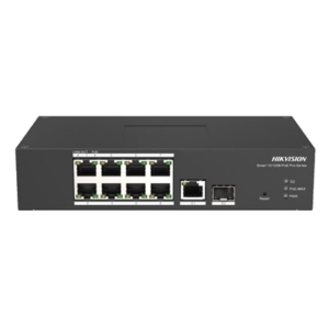 SWITCH 8P 10/100M POE -1P GIGABIT RJ45+1P GIGABIT SFP UPLINK HIKVISION DS-3T1310P-SI/HS SMART MANAGED L2-802.3AF/AT