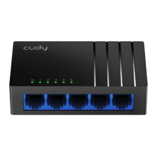 SWITCH 5P LAN GIGABIT CUDY GS105D DESKTOP -PLASTIC CASE