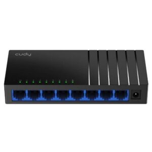 SWITCH 8P LAN GIGABIT CUDY GS108D DESKTOP -PLASTIC CASE