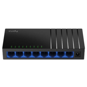 SWITCH 8P LAN GIGABIT CUDY GS108D DESKTOP -PLASTIC CASE