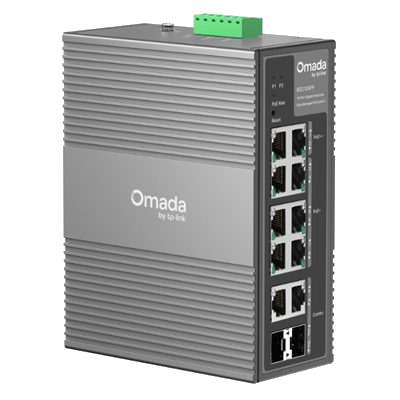SWITCH INDUSTRIALE 10P TP-LINK IES210GPP CON 6P POE+ 2P POE++ 2P GIGABIT POE++ 2P GIGABIT NON POE-2 SLOT SFP GIGABIT COMBINATI