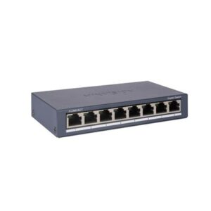 SWITCH 8P LAN GIGABIT HIKVISIONDS-3E0508-O UNMANAGED - CASE ACCIAIO FINO:31/03