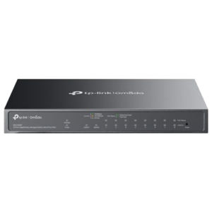 SWITCH 10P LAN GIGABIT POE+ TP-LINK ES210GMP EASY MANAGED 8P GIGABIT POE(INTEG,CONTR.OMADA SDN) FINO:31/03
