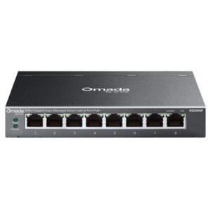 SWITCH 8P LAN GIGABIT POE+ TP-LINK ES208GP EASY MANAGED8P GIGABIT POE(INTEG,CONTR.OMADA SDN)