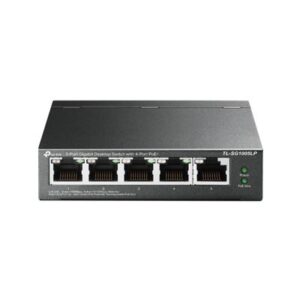 SWITCH 5P LAN GIGABIT TP-LINK TL-SG1005LP DESKTOP 4P POE+-1P GIGABIT NON POE- GARANZIA A VITA