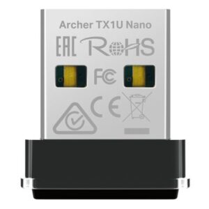ADATTATORE USB WI-FI DA 300MBPS ARCHER TX1U NANO2T2R 2.4GHZ 802.11B/G/N CAVO USB2 ANT.FISSE FINO:31/03