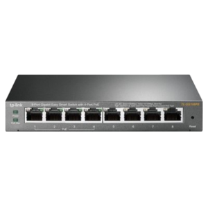 SWITCH 8P LAN GIGABIT TP-LINK TL-SG108PE EASY SMART 4P POE IGMP SNOOPING,MTU/PORT/TAG-BASED VLAN QOS -GARANZIA A VITA