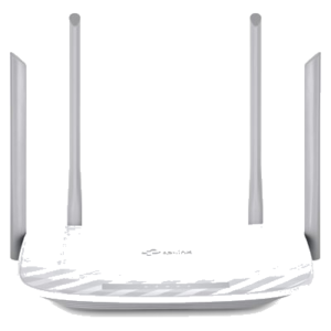 WIRELESS AC1200 ROUTER DUAL BAND TP-LINK ARCHER C50 -300MBPS X2.4GHZ-867MBPS X 5GHZ- 802.11A/B/G/N 1P WAN-4P 10/100 FINO:31/03