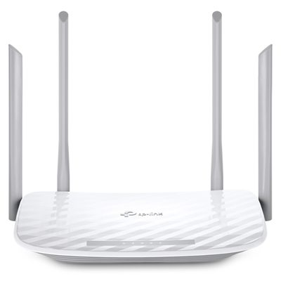 WIRELESS AC1200 ROUTER DUAL BAND TP-LINK ARCHER C50 -300MBPS X2.4GHZ-867MBPS X 5GHZ- 802.11A/B/G/N 1P WAN-4P 10/100 FINO:31/03