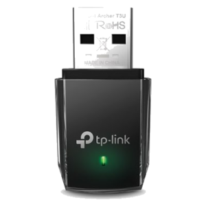 ADATTATORE WIRELESS AC1300 DUAL BAND TP-LINK ARCHER T3U USB3.0 1T1R 400MBPS A 2.4GHZ +867MBPS A 5GHZ 802.11A/B/G/N/AC FINO:31/03