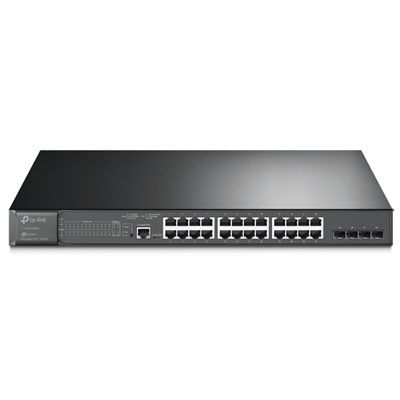 SWITCH 24P LAN GIGABITPOE+ L2 -INCL. 4P SFPTP-LINK SG3428MP L2+- GARANZIA A VITA