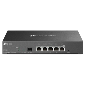 ROUTER GIBABIT DUAL-WAN VPN TPLINK TL-ER7206 5P GIGA 1P GIGA SFP WAN+1P GIGA RJ45, 2P WAN/LAN
