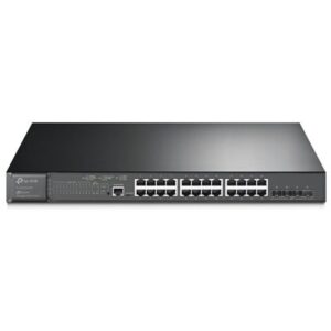 SWITCH 24P LAN GIGABIT POE+ - 4P 10GE SFP+ L2 TP-LINK SG3428XMP L2+- GARANZIA A VITA
