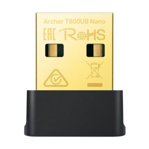 ADATTATORE USB WIRELESS AC600 DUAL BAND TP-LINK ARCHER T600UB NANO BLUETOOTH 4.2 433 MBPS 5 GHZ + 200 MBPS 2,4 GHZ, USB 2.0