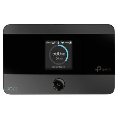 ROUTER PORTATILE DUAL BAND WIRELESS 4G TP-LINK M7350 CON SLOT SIM CARD,SUPP.FINO 15 DISP. WIFI-GARANZIA 3 ANNI-