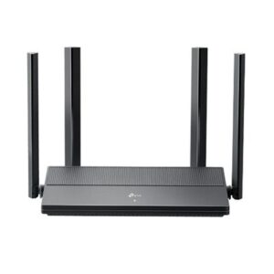 WIRELESS ROUTERWI-FI6 AX1500 TP-LINK EX141 DUAL BAND 1201M A 5GHZ+300M A 2.4GHZ-1P WAN GIGABIT 3P LAN GIGABIT -4 ANTENNE