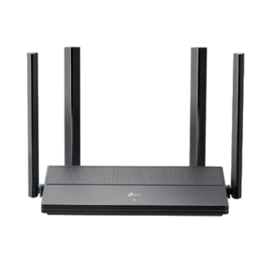 WIRELESS ROUTERWI-FI6 AX1500 TP-LINK EX141 DUAL BAND 1201M A 5GHZ+300M A 2.4GHZ-1P WAN GIGABIT 3P LAN GIGABIT -4 ANTENNE