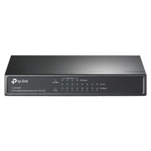 SWITCH 8P GIGABIT POE TP-LINK TL-SG1008P RJ45 4P POE-GARANZIA 3 ANNI