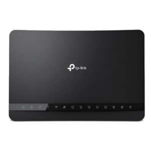 WIRELESS ROUTERAC1200 + VOIP TP-LINK ARCHER VR1200V DUALBAND867M/5GHZ+300M/2.4GHZ 5P GIGA -COMP.DSL/EWAN E FIBRA