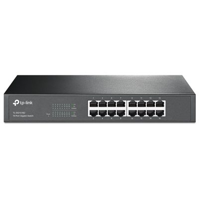 SWITCH 16P LAN GIGABIT TP-LINK TL-SG1016D DESKTOP/RACK-GARANZIA 3 ANNI