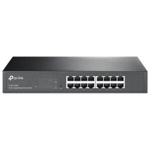 SWITCH 16P LAN GIGABIT TP-LINK TL-SG1016DE EASY SMART-MTU/PORT/TAG-BASED VLAN QOS IGMP SNOOPING-GARANZIA A VITA