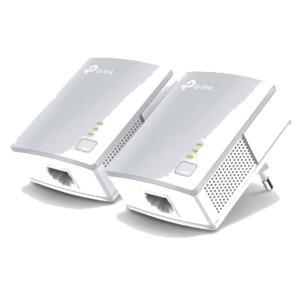 POWERLINE 500M TP-LINK TL-PA411KIT MINI SIZE STARTER KIT CONF.2PZ -MULTISTREAMING -GARANZIA 3 ANNI-