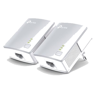 POWERLINE 500M TP-LINK TL-PA411KIT MINI SIZE STARTER KIT CONF.2PZ -MULTISTREAMING -GARANZIA 3 ANNI-