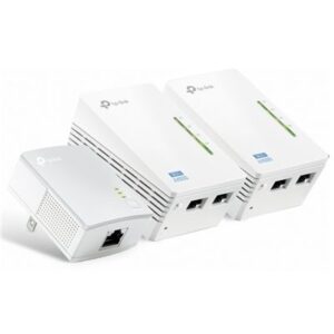 POWERLINE 500M WIRELESS EXTENDER TP-LINK TL-WPA4220T-KIT(KIT 3PCS)INCL. 2PCS TL-WPA4220 + 1 TL-PA4010 - GARANZIA 3 ANNI-