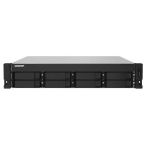 NAS QNAP TS-832PXU-RP-4G 8HD 3,5"/2,5"SATA6 3GB/S-NO HD-2U RACK 2P 10GBE SFP+2PGBE-4PUSB3.0-4GB DDR4 DIMM-QCORE AL324 1.7GHZ